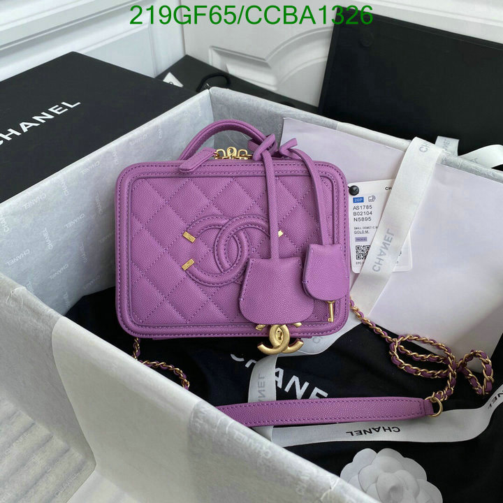 Chanel Bags -(Mirror)-Vanity--,Code: CCBA1326,$: 219USD