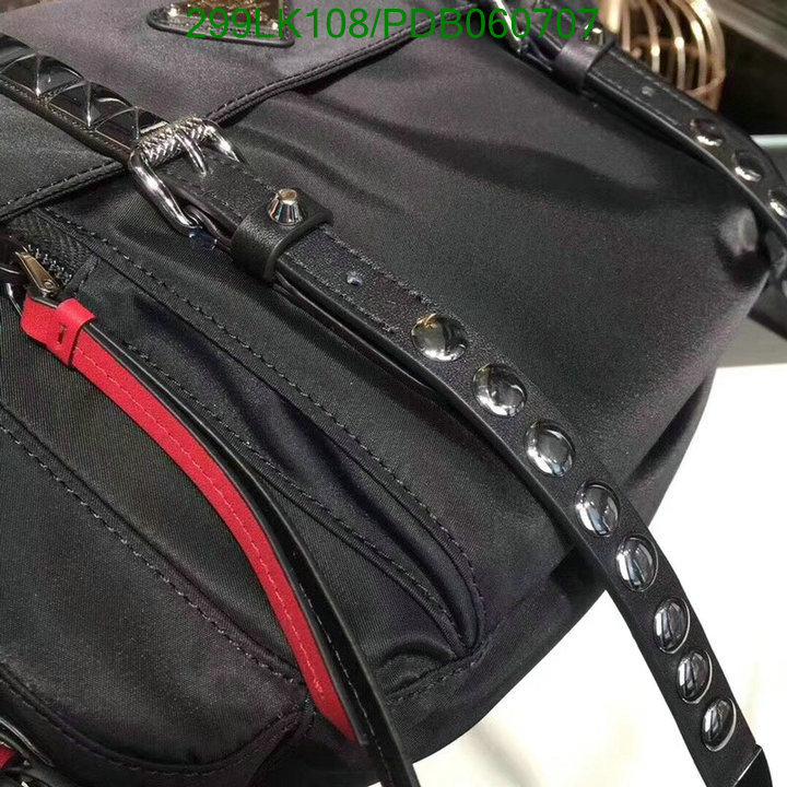 Prada Bag-(Mirror)-Diagonal-,Code: PDB060707,$: 299USD