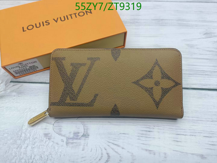 LV Bags-(4A)-Wallet-,Code: ZT9319,$: 55USD