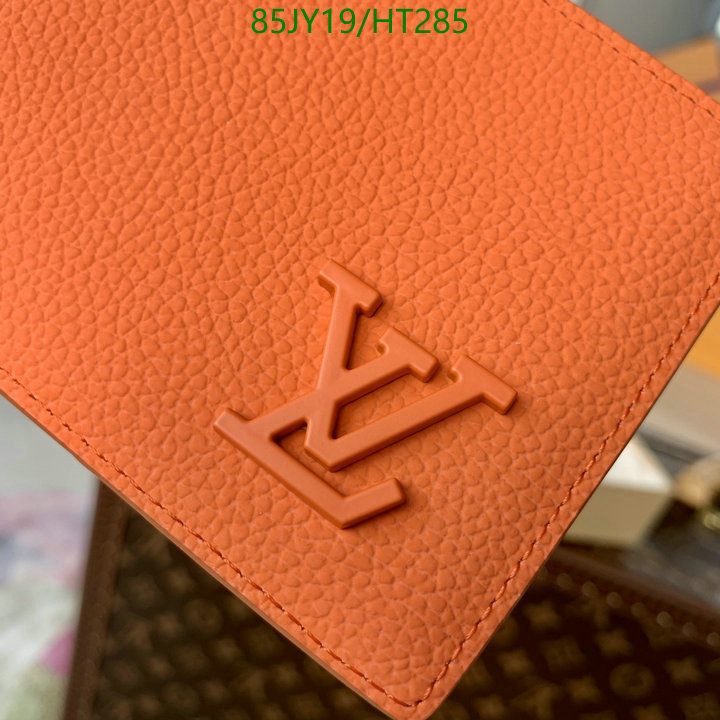 LV Bags-(Mirror)-Wallet-,Code: HT285,$: 85USD