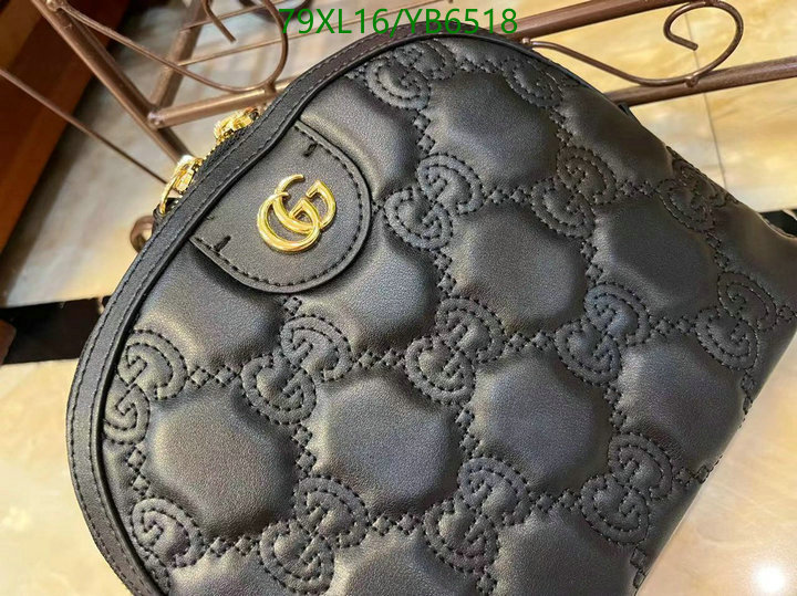 Gucci Bag-(4A)-Diagonal-,Code: YB6518,$: 79USD