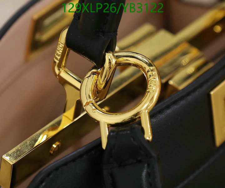 Fendi Bag-(4A)-Peekaboo,Code: YB3122,$: 129USD