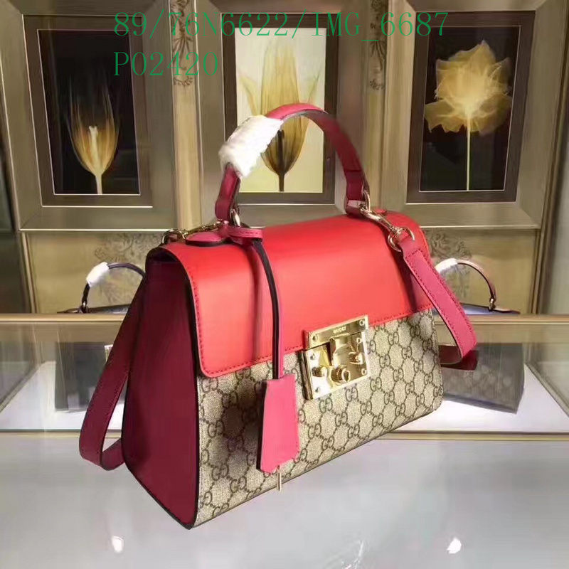 Gucci Bag-(4A)-Padlock-,Code: GGB120517,$: 99USD