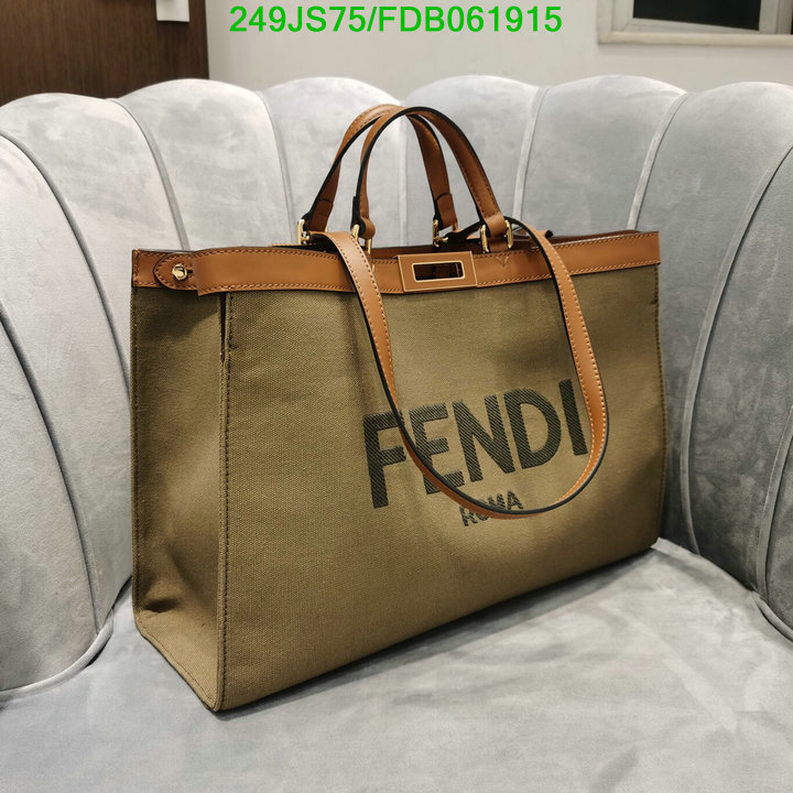 Fendi Bag-(Mirror)-Handbag-,Code: FDB061915,$: 249USD