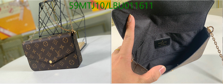 LV Bags-(4A)-Pochette MTis Bag-Twist-,Code: LBU011611,$: 59USD