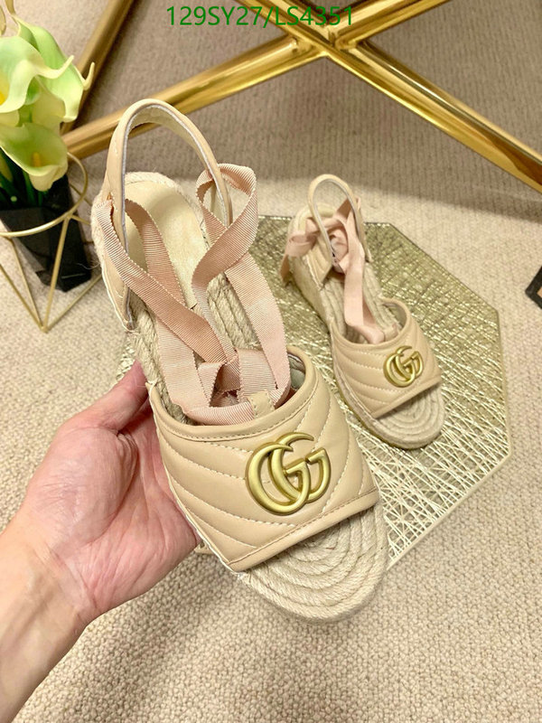 Women Shoes-Gucci, Code: LS4351,$: 129USD