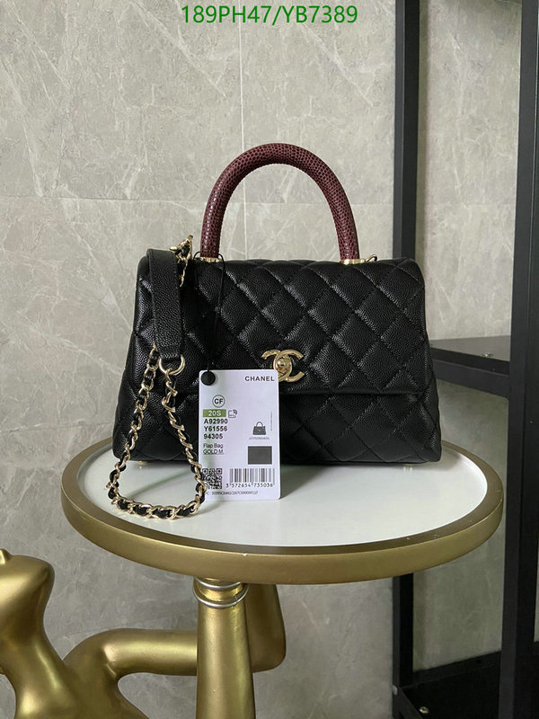 Chanel Bags -(Mirror)-Diagonal-,Code: YB7389,$: 189USD