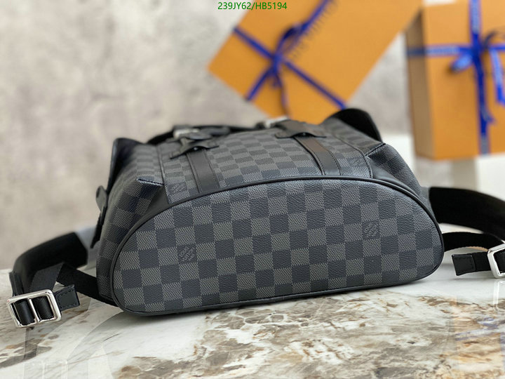 LV Bags-(Mirror)-Backpack-,Code: HB5194,$: 239USD