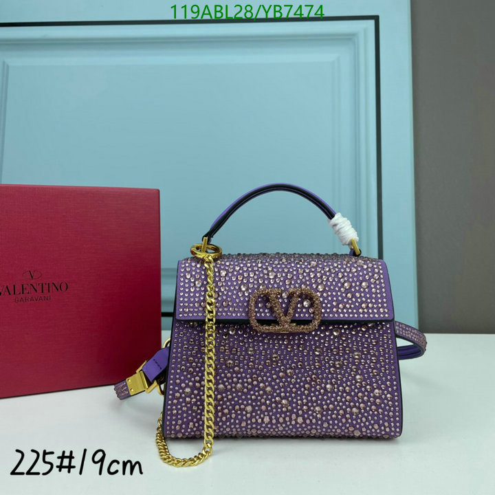 Valentino Bag-(4A)-Diagonal-,Code: YB7474,$: 119USD