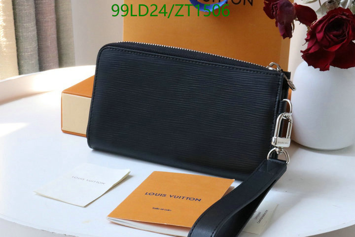 LV Bags-(Mirror)-Wallet-,Code: ZT1506,$: 99USD