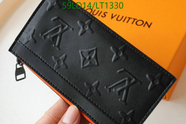 LV Bags-(Mirror)-Wallet-,Code: LT1330,$: 59USD