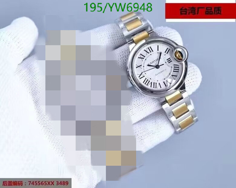 Watch-4A Quality-Cartier, Code: YW6948,$: 195USD
