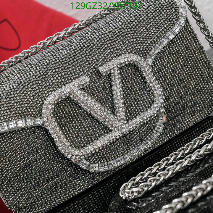 Valentino Bag-(4A)-LOC-V Logo ,Code: YB7197,$: 129USD