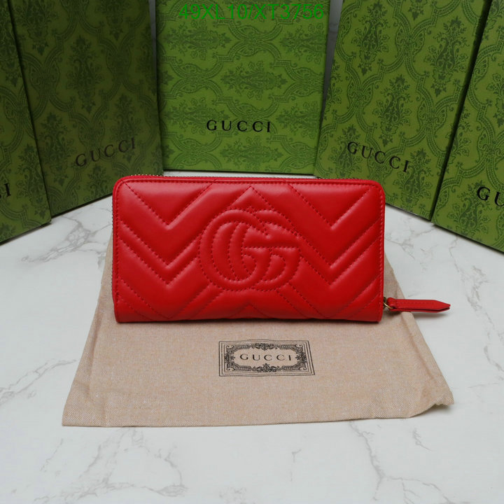 Gucci Bag-(4A)-Wallet-,Code: XT3756,$: 49USD