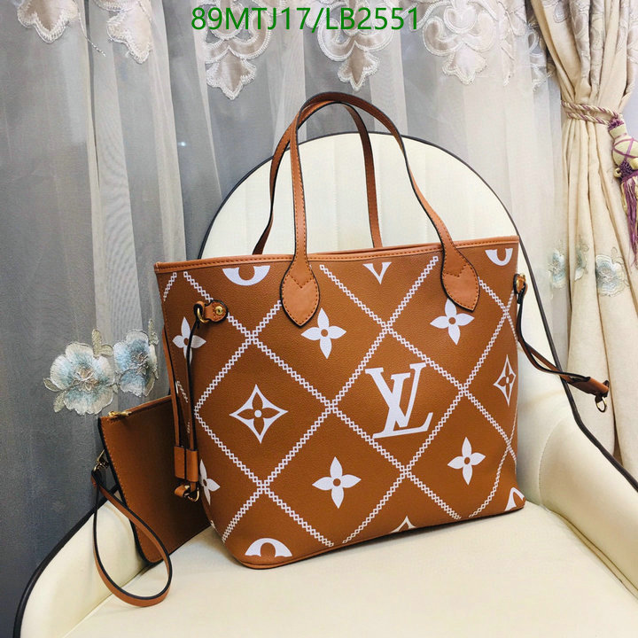 LV Bags-(4A)-Neverfull-,Code: LB2551,$: 89USD