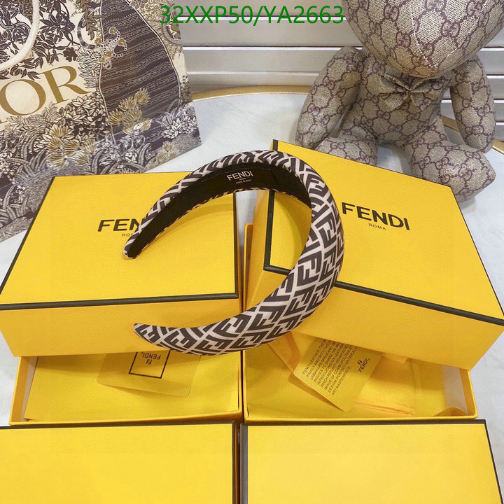 Headband-Fendi, Code: YA2663,$: 32USD