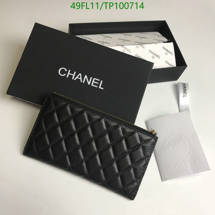 Chanel Bags ( 4A )-Wallet-,Code: TP100714,$: 49USD