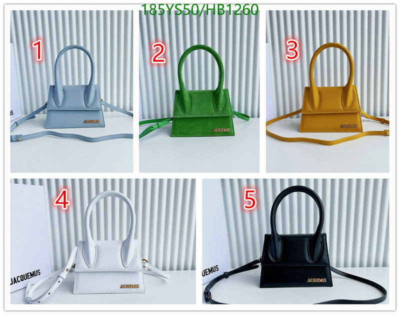 Jacquemus Bag-(Mirror)-Handbag-,Code: HB1260,$: 185USD