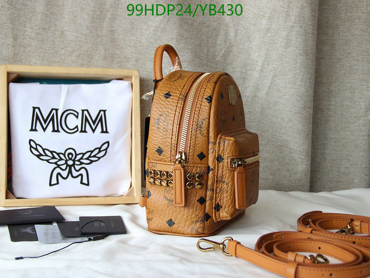 MCM Bag-(Mirror)-Backpack-,Code: YB430,$: 99USD