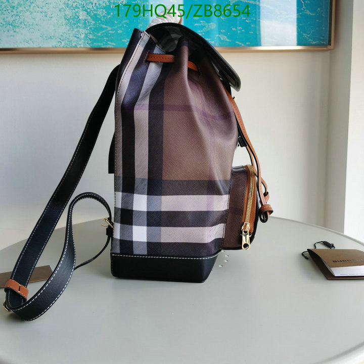 Burberry Bag-(Mirror)-Backpack-,Code: ZB8654,$: 179USD