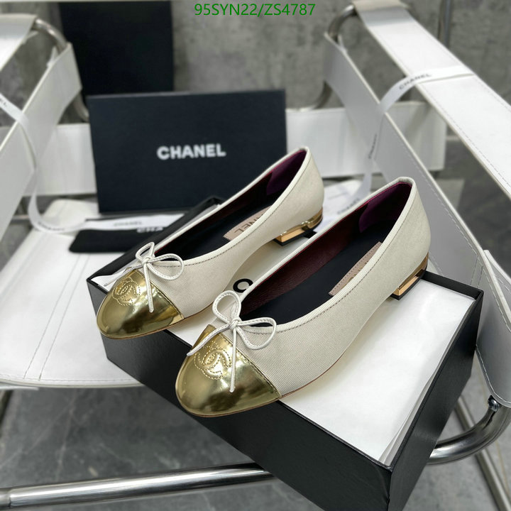 Chanel-Ballet Shoes,Code: ZS4787,$: 95USD