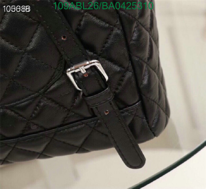 Chanel Bags ( 4A )-Backpack-,Code: BA04252310,$: 109USD