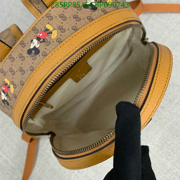 Gucci Bag-(Mirror)-Backpack-,Code: GGBP090743,$:285USD