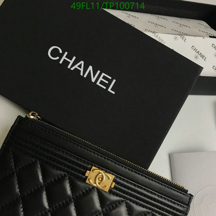 Chanel Bags ( 4A )-Wallet-,Code: TP100714,$: 49USD