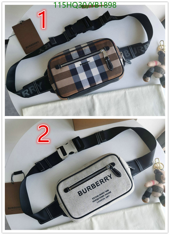 Burberry Bag-(Mirror)-Belt Bag-Chest Bag--,Code: YB1898,$: 115USD