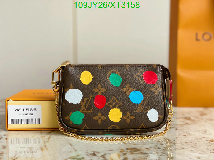 LV Bags-(Mirror)-Wallet-,Code: XT3158,$: 109USD