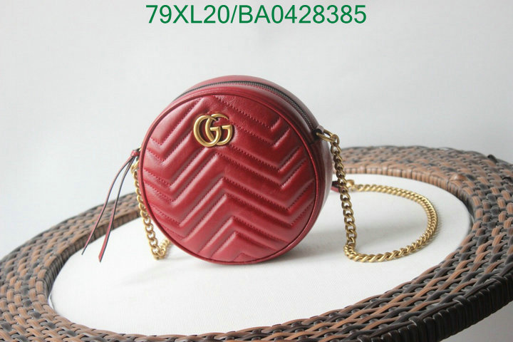 Gucci Bag-(4A)-Marmont,Code:BA0428385,$: 79USD