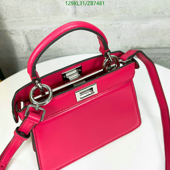 Fendi Bag-(4A)-Peekaboo,Code: ZB7481,$: 129USD