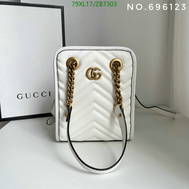 Gucci Bag-(4A)-Marmont,Code: ZB7303,$: 79USD