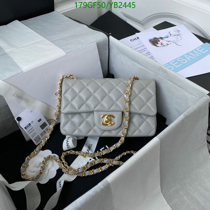 Chanel Bags -(Mirror)-Diagonal-,Code: YB2445,$: 179USD