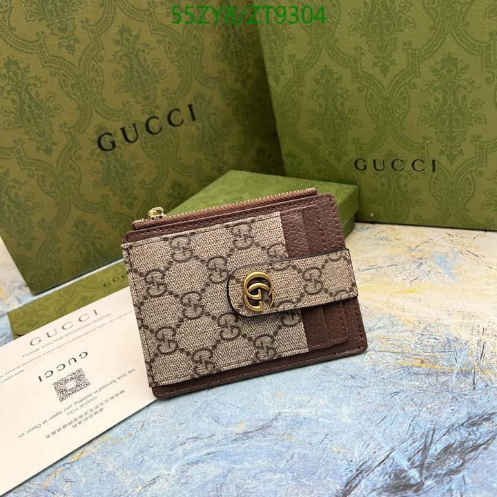 Gucci Bag-(4A)-Wallet-,Code: ZT9304,$: 55USD