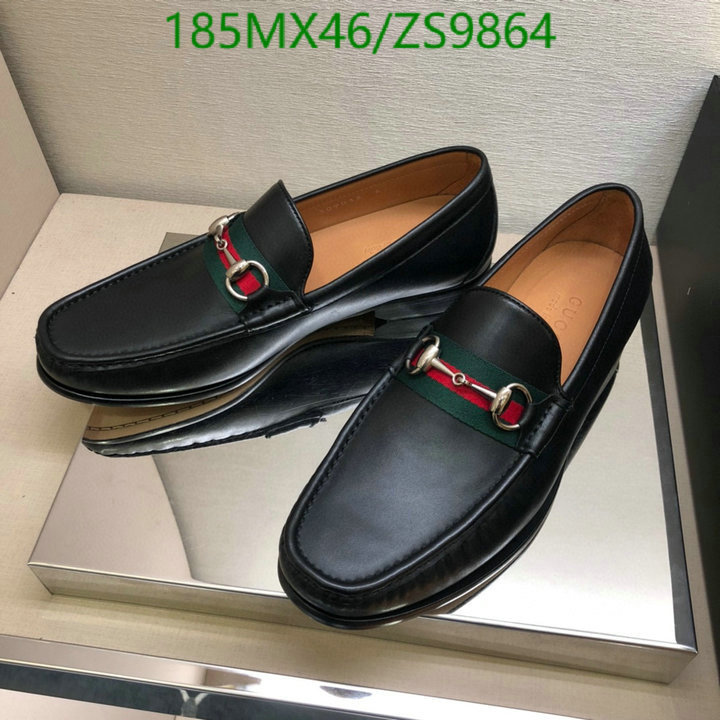 Men shoes-Gucci, Code: ZS9864,$: 185USD