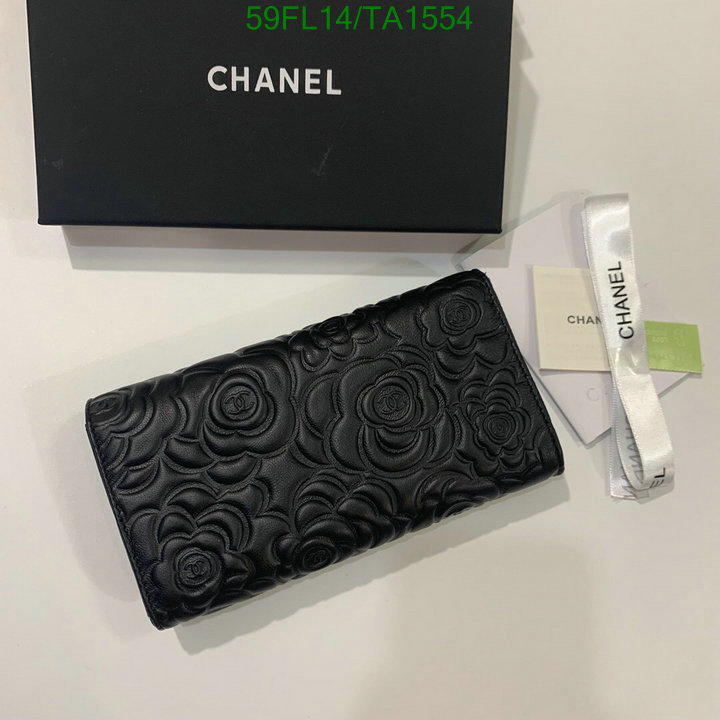 Chanel Bags ( 4A )-Wallet-,Code: TA1554,$: 59USD