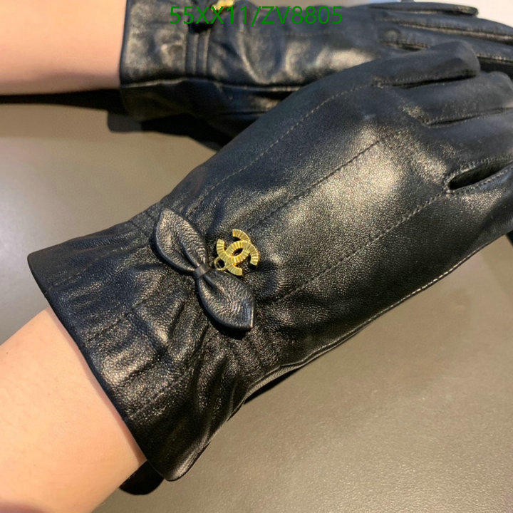 Gloves-Chanel, Code: ZV8805,$: 55USD