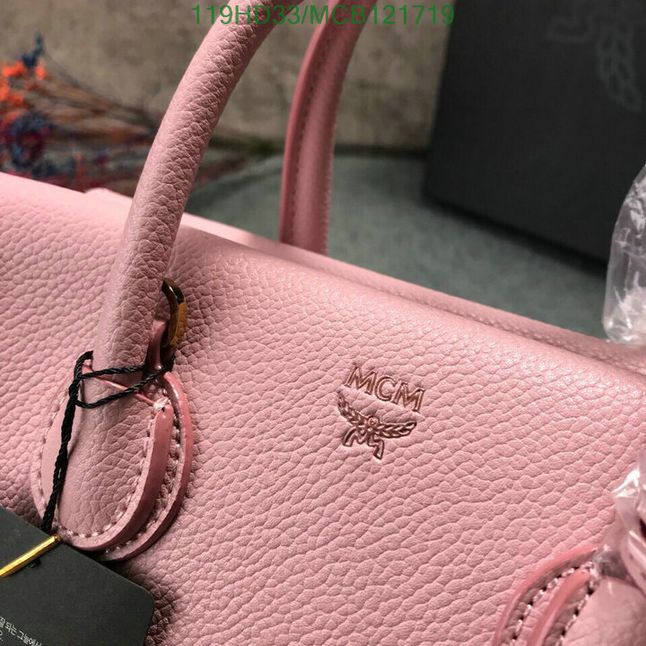 MCM Bag-(Mirror)-Handbag-,Code: MCB121719,$: 119USD