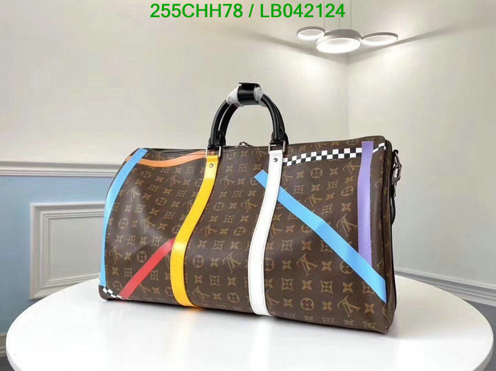 LV Bags-(Mirror)-Keepall BandouliRe 45-50-,Code: LB042124,$: 255USD