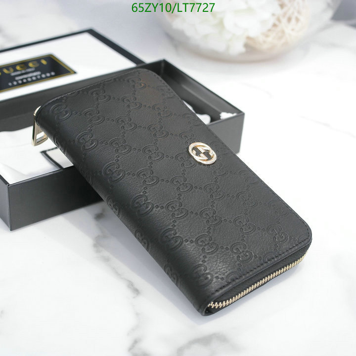 Gucci Bag-(4A)-Wallet-,Code: LT7727,$: 65USD