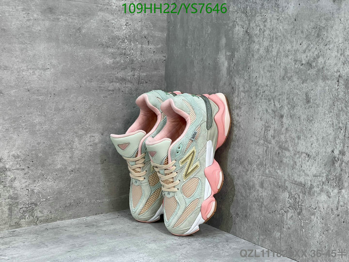 Women Shoes-New Balance, Code: YS7646,$: 109USD