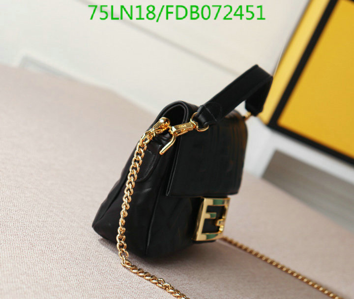 Fendi Bag-(4A)-Baguette-,Code: FDB072451,$: 75USD