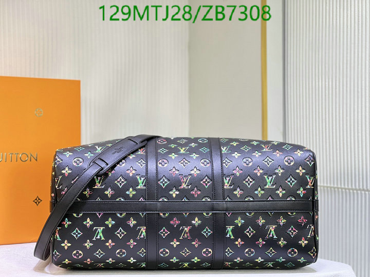 LV Bags-(4A)-Keepall BandouliRe 45-50-,Code: ZB7308,$: 129USD