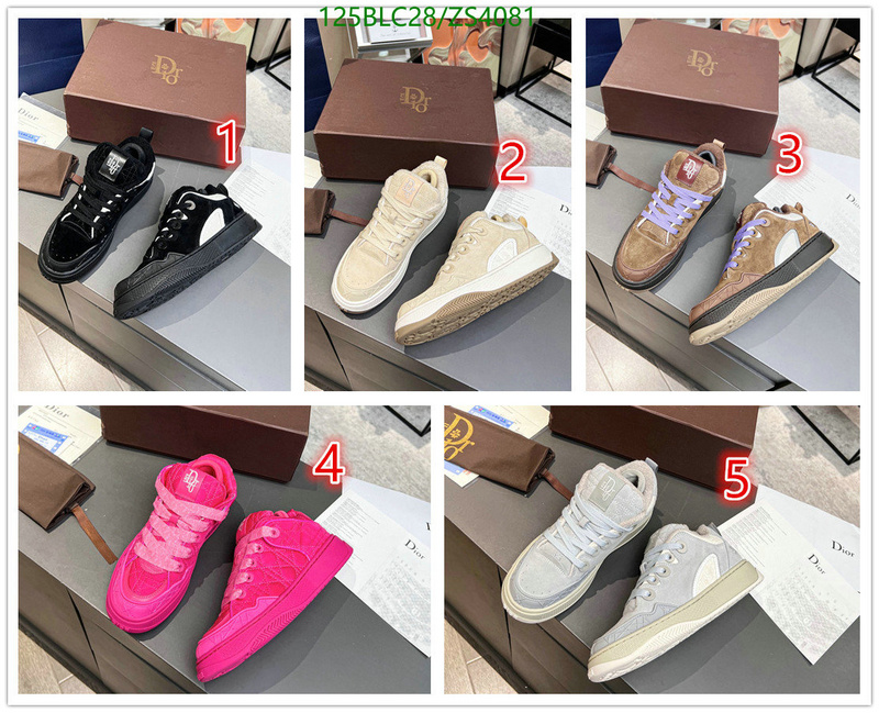 Women Shoes-Dior,Code: ZS4081,$: 125USD