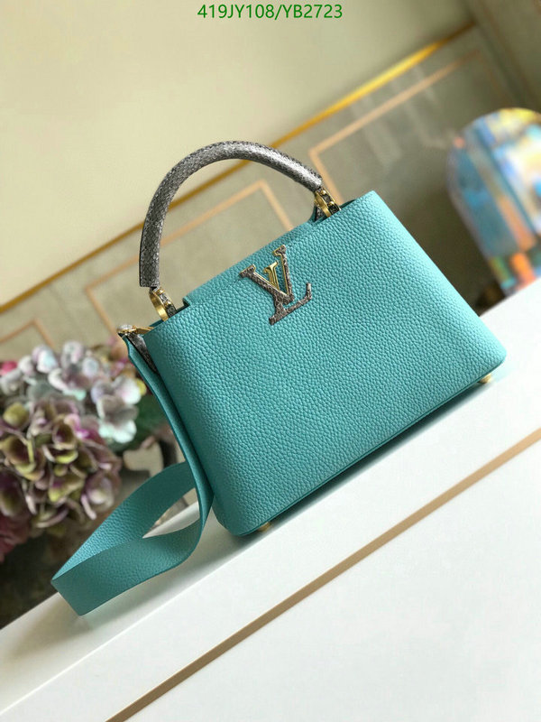 LV Bags-(Mirror)-Handbag-,Code: YB2723,$: 419USD