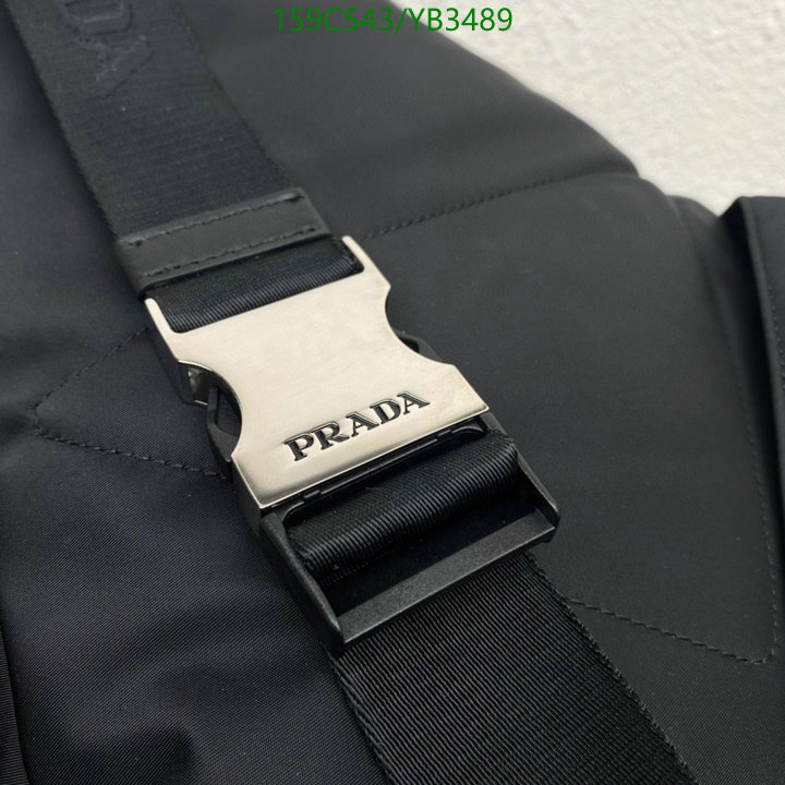 Prada Bag-(Mirror)-Diagonal-,Code: YB3489,$: 159USD