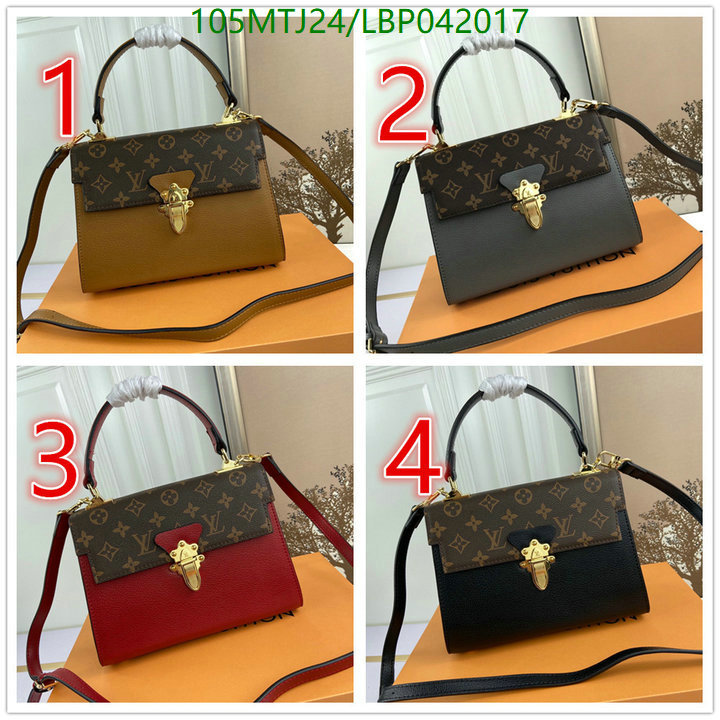 LV Bags-(4A)-Handbag Collection-,Code: LBP042017,$: 105USD