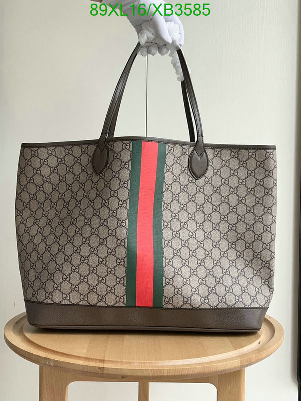Gucci Bag-(4A)-Handbag-,Code: XB3585,$: 89USD