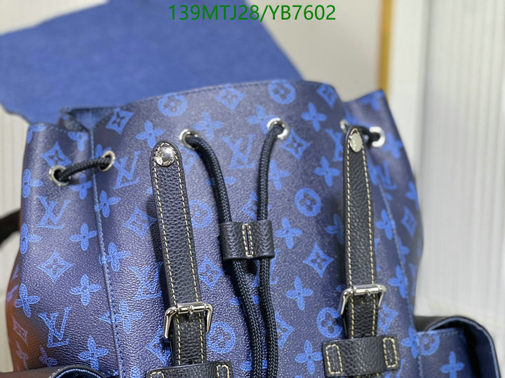 LV Bags-(4A)-Backpack-,Code: YB7602,$: 139USD